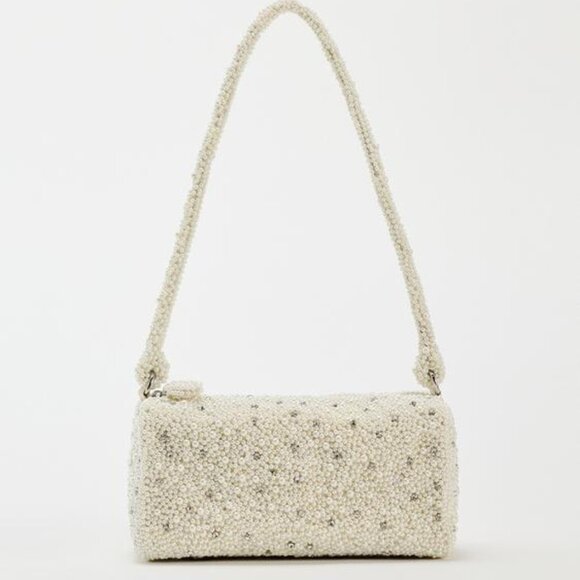 ZARA PEARL MINI DUFFEL BAG - Picture 1 of 5